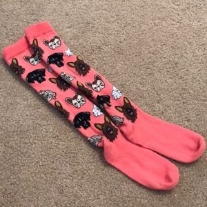 Pink Dog socks